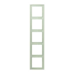 Рамка 5-постова Jung LS990 LC985218 з дюропласту, колір vert anglais pâle (32042)