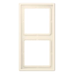 Рамка 2-постова Jung LS990 LC982245 дюропласт blanc ivoire, якісне оздоблення та надійність