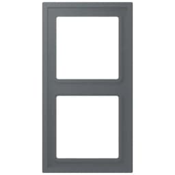 Рамка 2-местна LS ZERO JUNG LCZ982BF202 gris foncé 31, темно-сірий колір