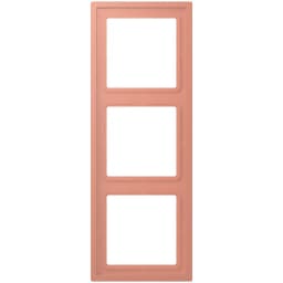 Рамка 3-постова LS ZERO JUNG LCZ983BF233 колір l’ocre rouge moyen (32111)