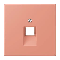 Накладка для комп’ютерної розетки UAE JUNG LC969-1UA233 колір l’ocre rouge moyen (32111)