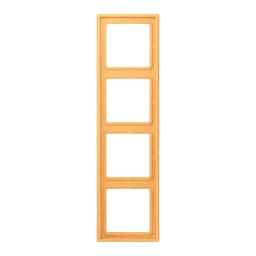 Рамка 4-постова Jung LS990 LC984254 дюропласт, колір ocre jaune clair