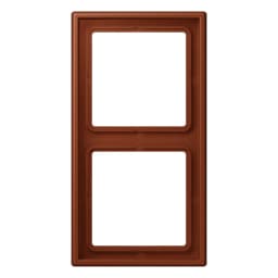 Рамка 2-постова Jung LS990 LC982247 з дюропласту, колір terre sienne brûlée 59