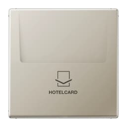 Накладка карткового вимикача Jung ES2990CARD Edelstahl