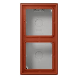 Коробка накладного монтажу 2-постова JUNG LC582A232 l'ocre rouge (32110)