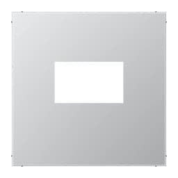 Панель JUNG AL1969USB для USB зарядного пристрою, алюмінієва, надійне кріплення та сучасний дизайн
