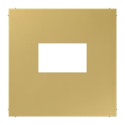 Панель для USB зарядного пристрою JUNG ME1969USBC латунь Classic, лицьова накладка для розетки