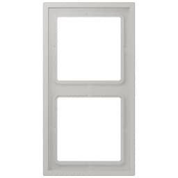 Рамка 2-постова LS ZERO JUNG LCZ982BF205 gris clair 31 світло-сіра