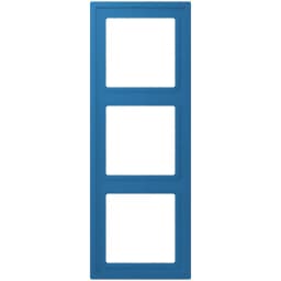Рамка 3-постова LS ZERO JUNG LCZ983BF211 bleu céruléen 31 (32030)