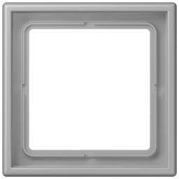 Рамка 1-местна Jung LS990 LC981204 дюропласт gris moyen (32012)
