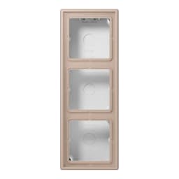 Коробка 3-позиційна накладного монтажу JUNG LC583A240 ombre brûlée claire (32131)