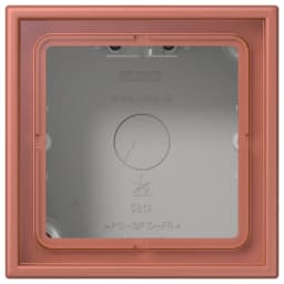 Коробка 1-полюсна накладного монтажу JUNG LC581A236 terre sienne brique (32121)