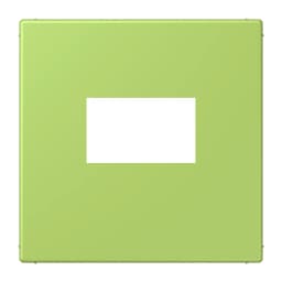 Накладка для USB зарядки JUNG LC1969USB221 vert clair, колір світло-сірий, серія 32052
