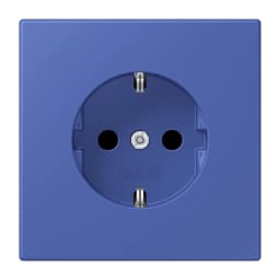 Розетка з заземленням 250V 16A з пружинним затиском JUNG LC1520206 bleu outremer 31 (32020)