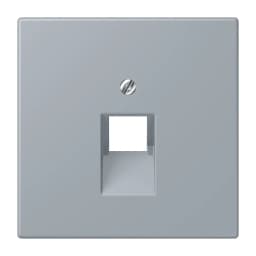 Накладка для комп’ютерної розетки UAE JUNG LC969-1UA257 gris clair 59 мм