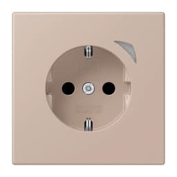 Розумна розетка із заземленням 250V/16A JUNG HOME Energy BTLC1521SE240, ombre brûlée claire (32131)