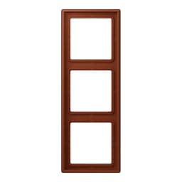 Рамка 3-постова Jung LS990 LC983247 дюропласт Terre Sienne Brûlée 59