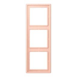 Рамка 3-постова Jung LS990 LC983234 з дюропласту, колір l’ocre rouge clair (32112)