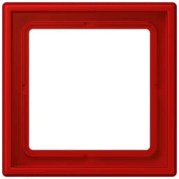 Рамка 1-постова Jung LS990 LC981227 дюропласт rouge vermillon 31