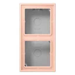 Коробка накладного монтажу 2-позиційна JUNG LC582A234 l’ocre rouge clair (32112)