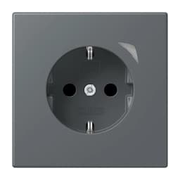 Розумна розетка з заземленням 250V/16A JUNG HOME Energy BTLC1521SE202, gris foncé 31