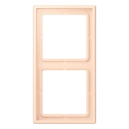 Рамка 2-постова Jung LS990 LC982228 з дюропласту, колір rose pâle (32091)