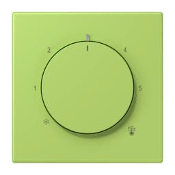 Накладка для термостата JUNG LC1749BF221 vert clair, модель 32052, світло-сірого кольору