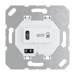 Механізм розетки USB Type-C з Power Delivery 5В DC 60Вт JUNG USBPD60CWW