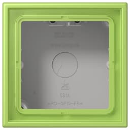 Коробка 1-полюсна накладного монтажу JUNG LC581A221 vert clair (32052)