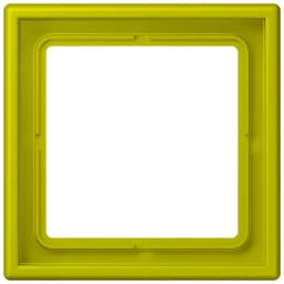 Рамка 1-постова Jung LS990 LC981249 дюропласт, колір vert olive vif