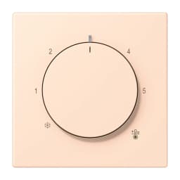 Накладка для термостата JUNG LC1749BF228 rose pâle, артикул 32091, колір рожевий