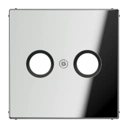 Панель розетки TV+R Jung GCR2990TV Блискучий хром