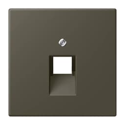 Накладка для комп’ютерної розетки UAE JUNG LC969-1UA241 Ombre Naturelle 31 (32140)