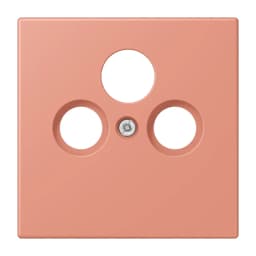 Накладка для SAT-TV розетки JUNG LC990SAT233 колір l’ocre rouge moyen (32111)