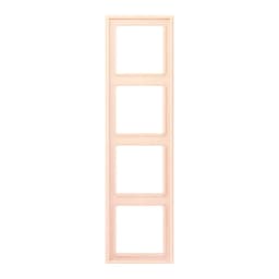 Рамка 4-постова Jung LS990 LC984226 дюропласт, колір orange pâle