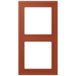 Рамка 2-постова LS ZERO JUNG LCZ982BF232 l'ocre rouge (32110)