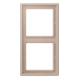 Рамка 2-постова Jung LS990 LC982240 дюропласт, колір ombre brûlée claire