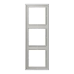 Рамка 3-постова Jung LS990 LC983205 дюропласт, колір gris clair 31 (32013)