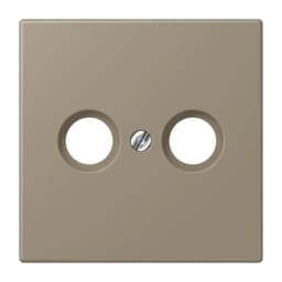 Накладка для TV розетки JUNG LC990TV242 Ombre Naturelle Moyenne (32141)