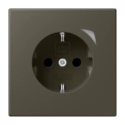 Розумна розетка з заземленням 250V/16A JUNG HOME Energy BTLC1521SE241, ombre naturelle 31