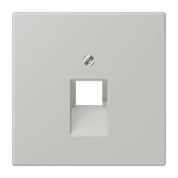 Накладка для комп’ютерної розетки UAE JUNG LC969-1UA205 gris clair 31 світло-сірий