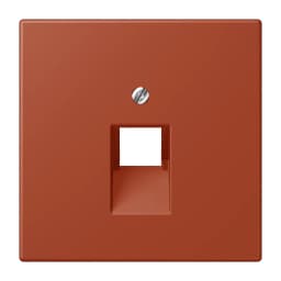 Накладка для комп’ютерної розетки UAE JUNG LC969-1UA232 колір l'ocre rouge (32110)