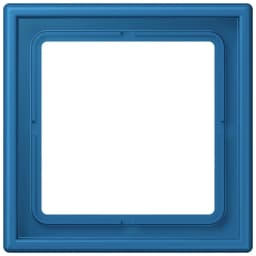 Рамка 1-постова Jung LS990 LC981211 з дюропласту, колір bleu céruléen 31 (32030)