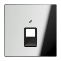 Панель розетки TF/PC 1-а Jung GCR2969-1UA Блискучий хром