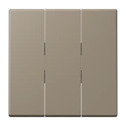 Клавіша для вимикача 3-а JUNG LC993BF242 Ombre Naturelle Moyenne (32141)