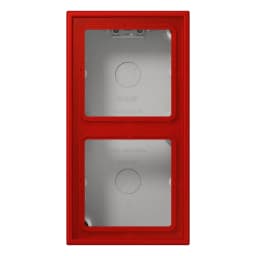 Коробка накладного монтажу 2-позиційна JUNG LC582A227 rouge vermillon 31