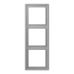 Рамка 3-постова Jung LS990 LC983204 дюропласт, gris moyen (32012)