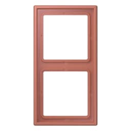 Рамка 2-постова Jung LS990 LC982236 дюропласт Terre Sienne Brique