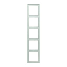 Рамка 5-постова Jung LS990 LC985215 з дюропласту, колір céruléen pâle (32034)