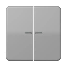Клавіша JUNG HOME 2 групи BTCD17102GR сірий для керування освітленням